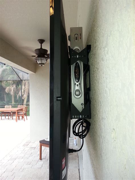 cable box bracket for wall mount|cable box mounted behind tv.